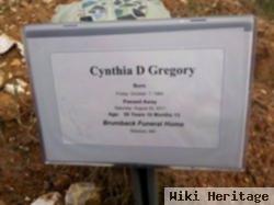 Cynthia Denise "cindy" Odgers Gregory