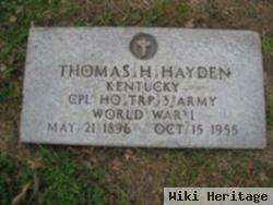 Corp Thomas Howard Hayden