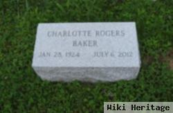 Charlotte Bowker Rogers Baker