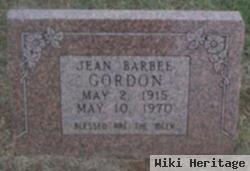 Jean Barbee Gordon