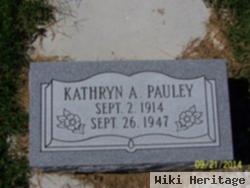 Kathryn A. Pauley