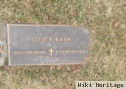 Lois P Kain