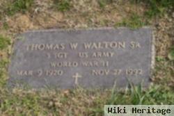 Thomas W. Walton, Sr