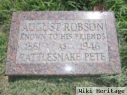 August "rattlesnake Pete" Robson