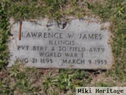 Lawrence W James