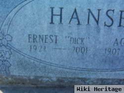 Ernest "dick" Hansen