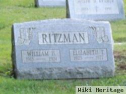 Elizabeth T Ritzman