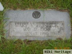 Mary V Honeick