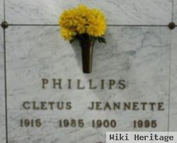 Jeanette E Phillips