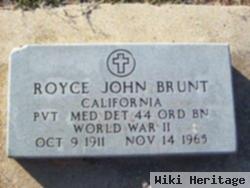 Royce John Brunt