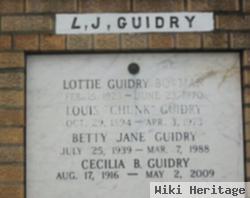 Louis "chunk" Guidry