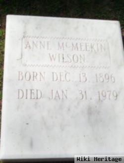 Anne Mcmeekin Wilson