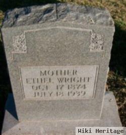 Martha Ethel Hudgins Wright