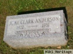 June Clark Anderson