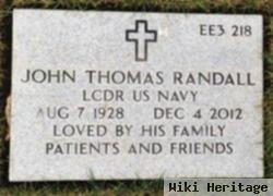 John Thomas Randall, Md