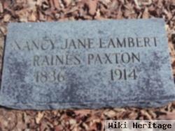 Nancy Jane Lambert Paxton