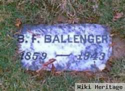 Benjamin F Ballenger