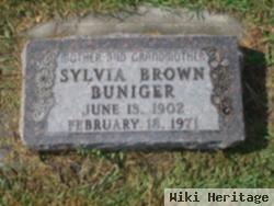 Sylvia Brown Buniger