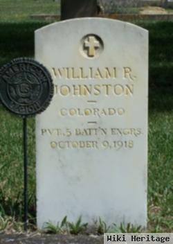 William R Johnston