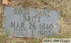 Rosa Jane Britt