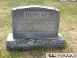 Annie "anna" Watson Dunlap