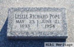 Leslie Richard Pope