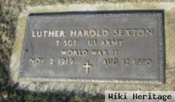 Luther Harold Sexton