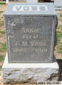 Annie Wilson Voss