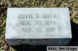 Jeffie Daniel Adams