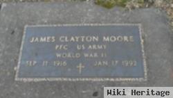 Pfc James Clayton Moore