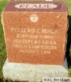 Pvt Lewis Clare Reade