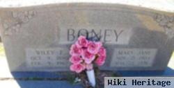 Pvt Wiley F Boney