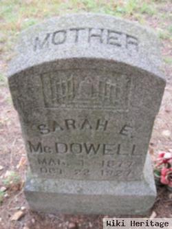 Sarah Ellen Carter Mcdowell