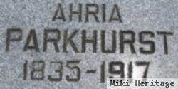 Ahira Parkhurst, Jr