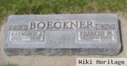 Frances M. Boeckner