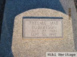 Thelma Mae Saunders Robertson