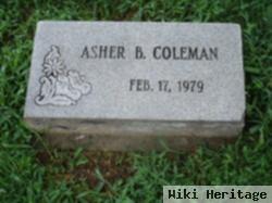 Asher B Coleman