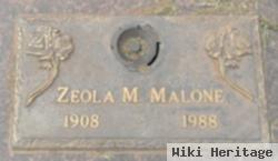 Zeola M Malone