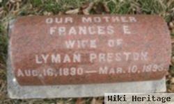 Frances E. Norton Preston