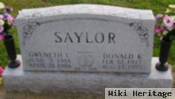 Donald K. Saylor