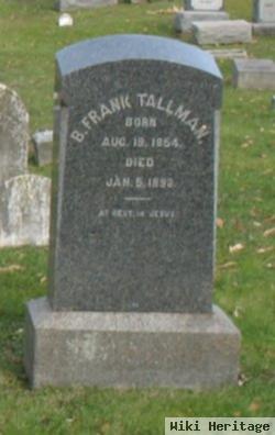 Benjamin Frank Tallman