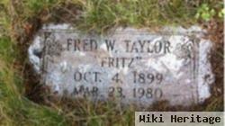 Fredrick William "fritz" Taylor