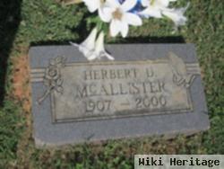 Herbert D. Mcallister