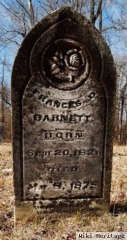 Frances D Bennett Barnett