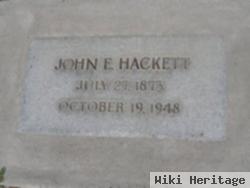John E. Hackett