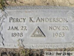 Percy K Anderson