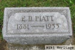 Edward D. Piatt