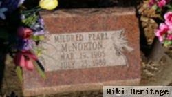 Mildred Pearl Hiller Mcnorton