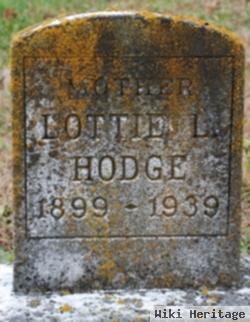 Lottie L Johnson Hodge