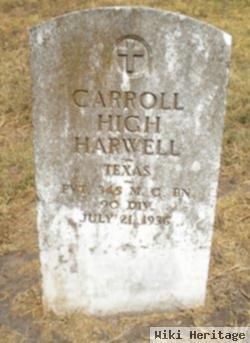 Carroll High Harwell, Sr